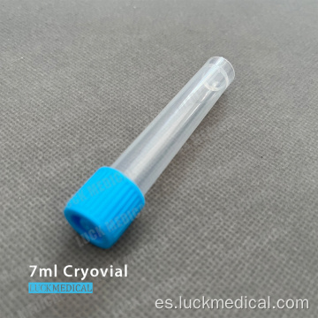 PC Cryovials de plástico 7 ml de laboratorio Use FDA